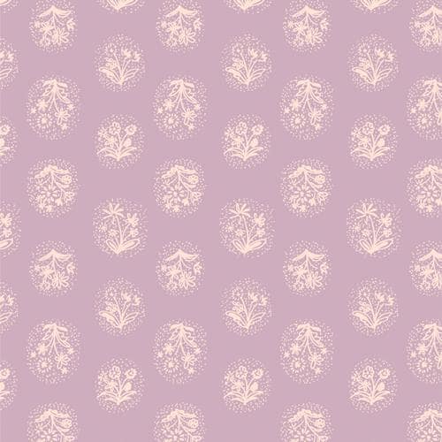 Cameo Lavender – Premium Cotton by the Yard – MIDSUMMER Collection by Sharon Holland – Art Gallery Fabrics, Floral Print