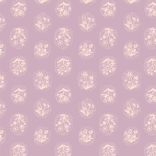 Cameo Lavender – Premium Cotton by the Yard – MIDSUMMER Collection by Sharon Holland – Art Gallery Fabrics, Floral Print