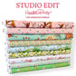 Nanny Bee Fabric by the Yard, Floral Cotton Print Fabric for Sewing & Crafts, by Heather Ross, Oeko-Tex Certified Windham Fabrics