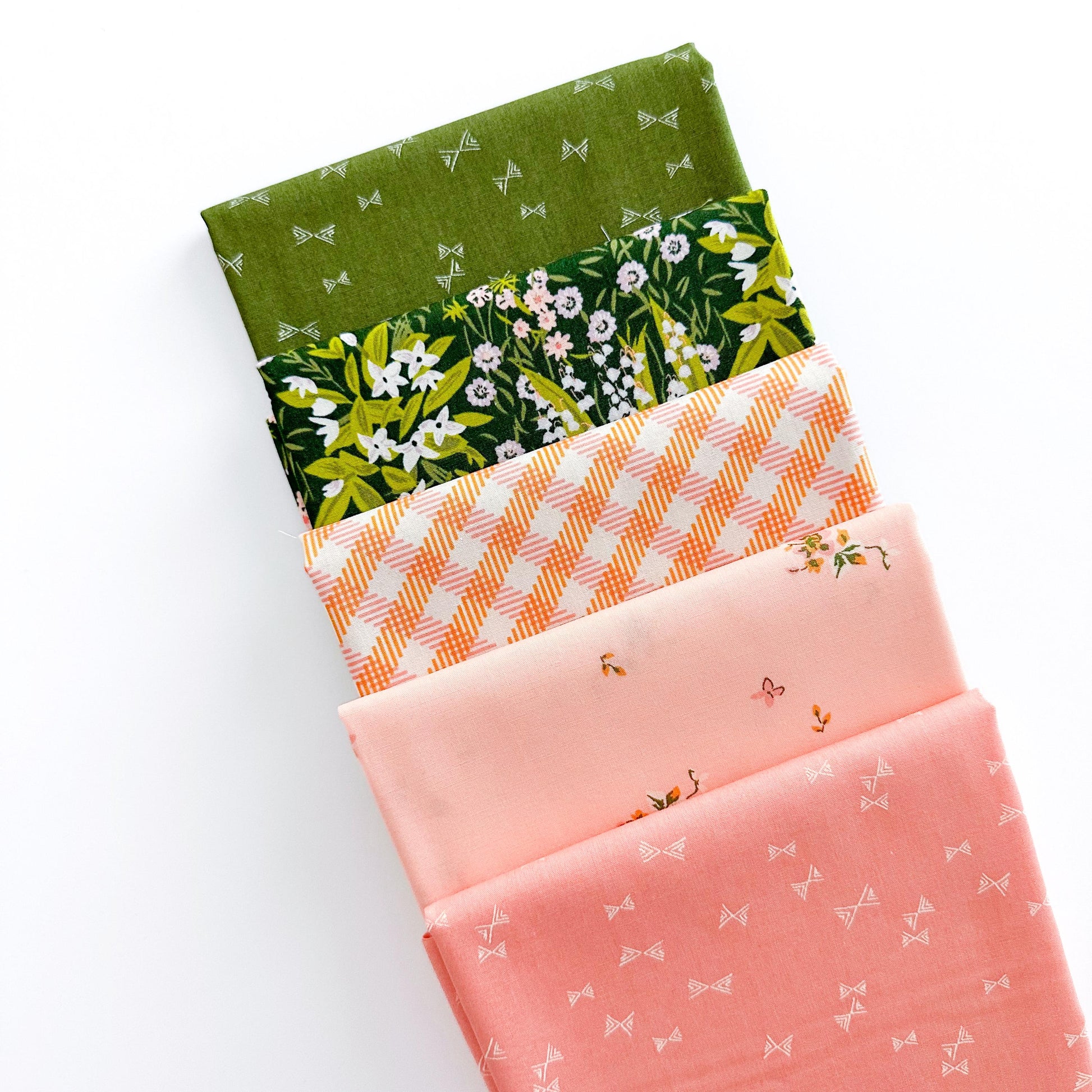 Midsummer Fat Quarter Bundle – 16 Pc Floral Cotton Fabric by Sharon Holland – Art Gallery Fabrics Quilting & Sewing Fabric