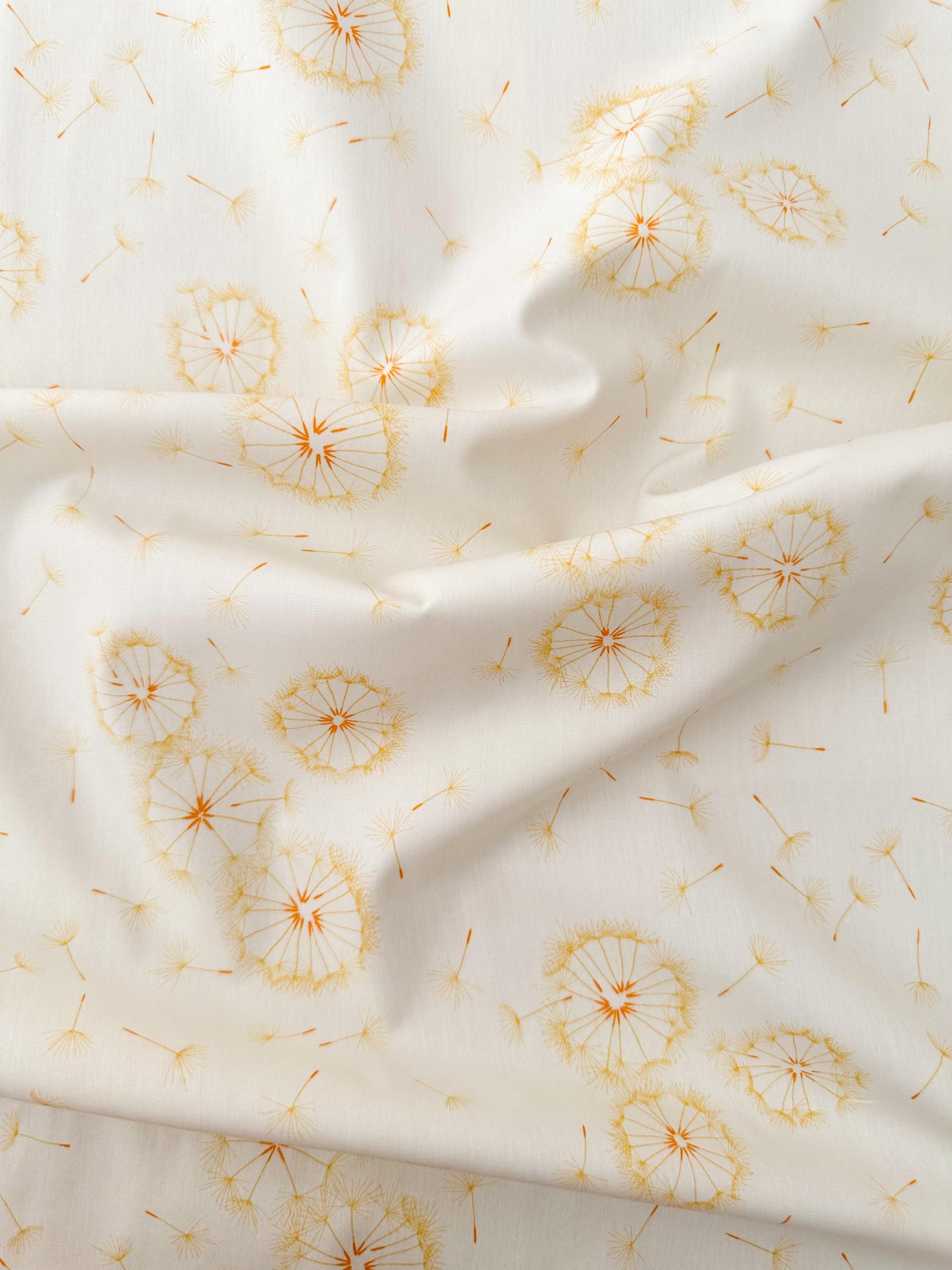 Tiny Dancer Flaxen – Premium Cotton by the Yard – MIDSUMMER Collection by Sharon Holland – Art Gallery Fabrics, Floral Print