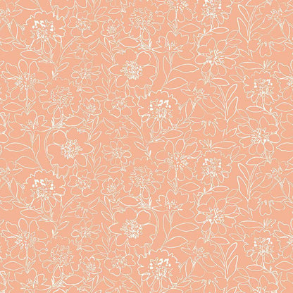 Secret Garden Fabric - By Dear Stella - SECRET GARDEN Collection - Cotton By The Yard - Floral Pattern