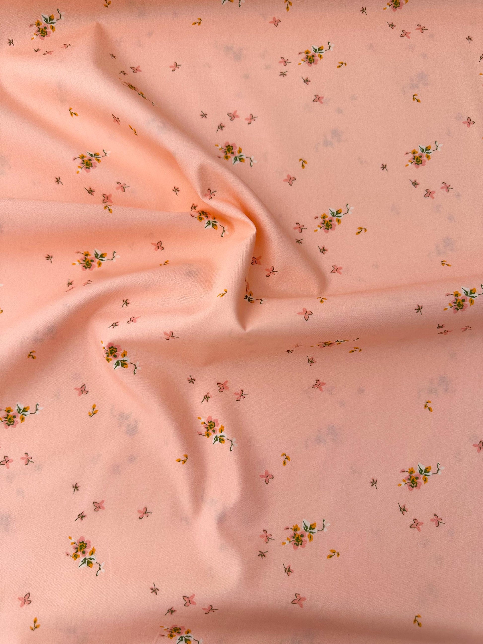 Delicate Balance Dahlia – Premium Cotton by the Yard – MIDSUMMER Collection by Sharon Holland – Art Gallery Fabrics, Floral Print