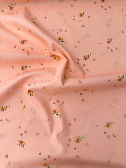 Delicate Balance Dahlia – Premium Cotton by the Yard – MIDSUMMER Collection by Sharon Holland – Art Gallery Fabrics, Floral Print