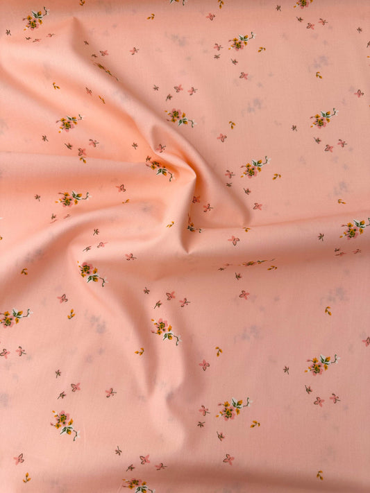 Delicate Balance Dahlia – Premium Cotton by the Yard – MIDSUMMER Collection by Sharon Holland – Art Gallery Fabrics, Floral Print