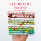 Studio Edit by Heather Ross – Windham Fabric Bundle – 10 Pc Set – Half-Yard, Quarter-Yard or Fat Quarter – Floral, Vintage, Modern