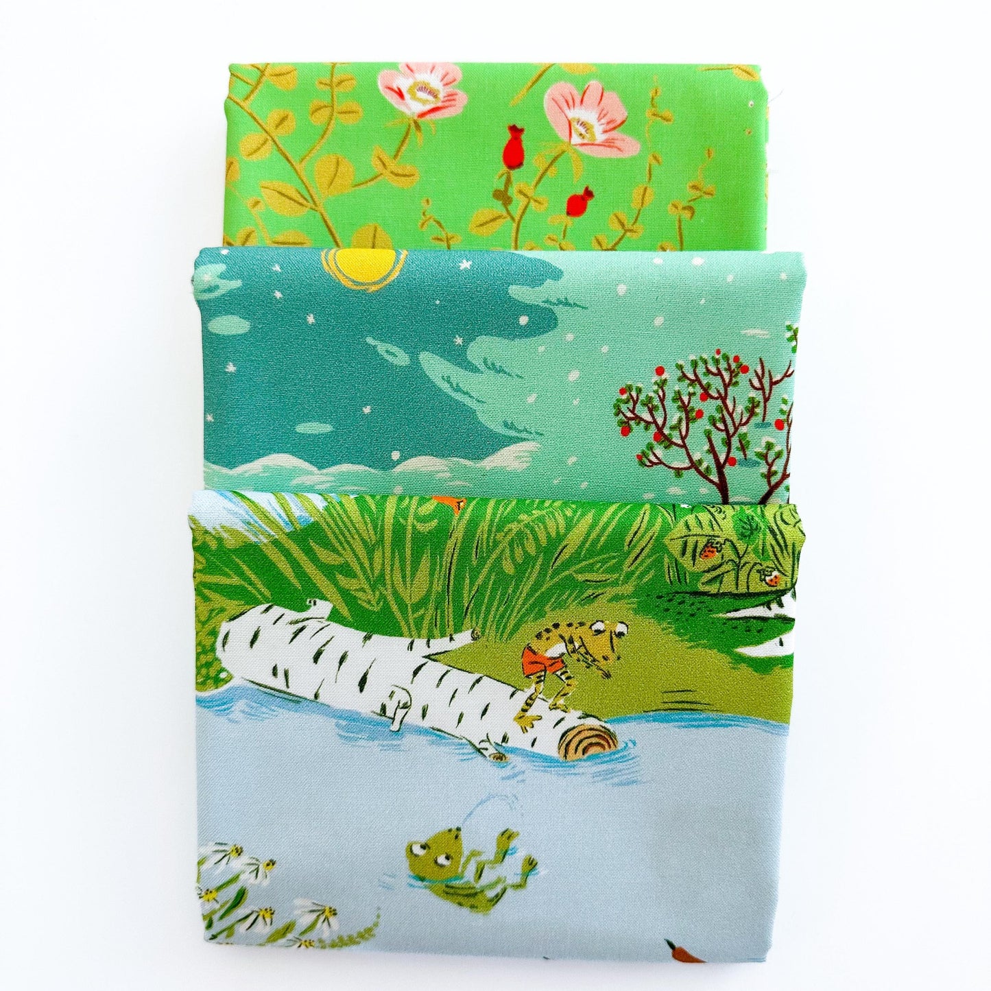 Studio Edit by Heather Ross – Windham Fabric Bundle – 10 Pc Set – Half-Yard, Quarter-Yard or Fat Quarter – Floral, Vintage, Modern