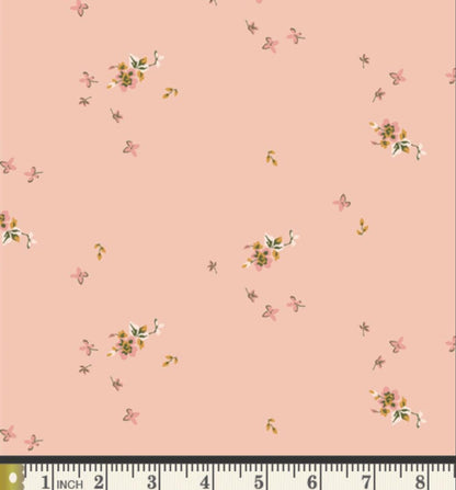 Delicate Balance Dahlia – Premium Cotton by the Yard – MIDSUMMER Collection by Sharon Holland – Art Gallery Fabrics, Floral Print