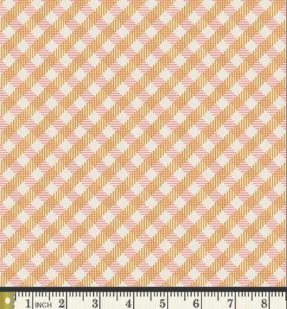 Interwoven Sunlight – Premium Cotton by the Yard – MIDSUMMER Collection by Sharon Holland – Art Gallery Fabrics, Gingham Print