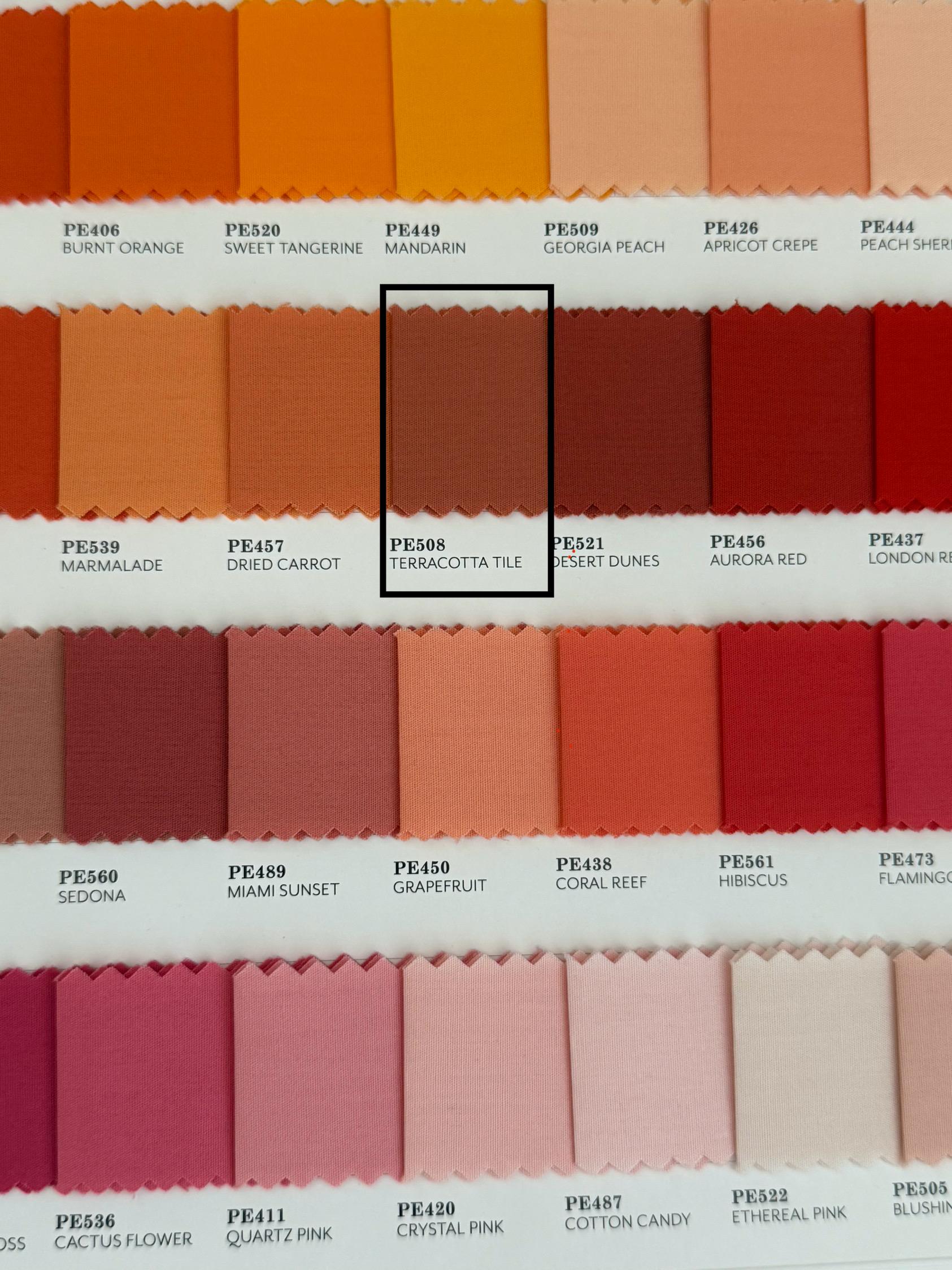 Terracotta Tile, Solid Cotton Fabric by AGF Studio - Pure Solids, 100% Premium Quilting Textile