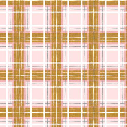 Jingle Plaid – Premium Cotton by the Yard – ADVENTALE Collection by Katarina Roccella – Art Gallery Fabrics, Holiday Print
