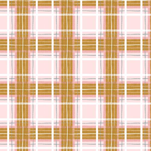 Jingle Plaid – Premium Cotton by the Yard – ADVENTALE Collection by Katarina Roccella – Art Gallery Fabrics, Holiday Print