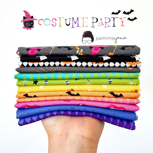 Fat Quarter Pack, 12-Piece Bundle – Dear Stella - Costume Party Collection