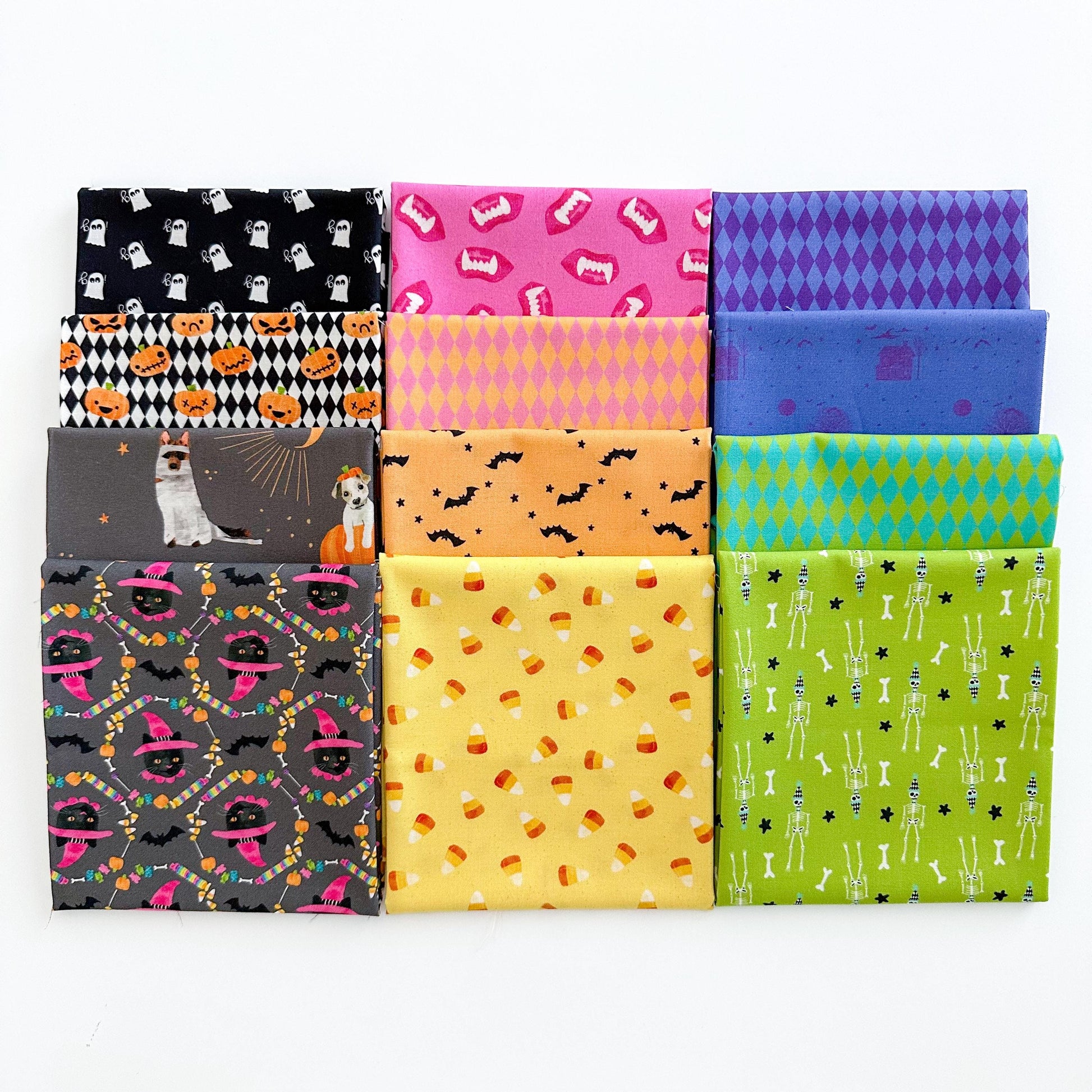 Fat Quarter Pack, 12-Piece Bundle – Dear Stella - Costume Party Collection