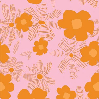 Asphodel Delight – Premium Cotton by the Yard – THE CUR8TOR - Modernista Collection by AGF Studio – Art Gallery Fabrics, Floral Print