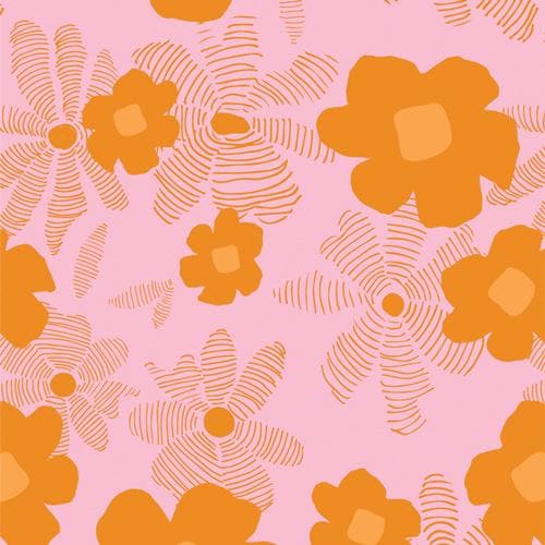 Asphodel Delight – Premium Cotton by the Yard – THE CUR8TOR - Modernista Collection by AGF Studio – Art Gallery Fabrics, Floral Print