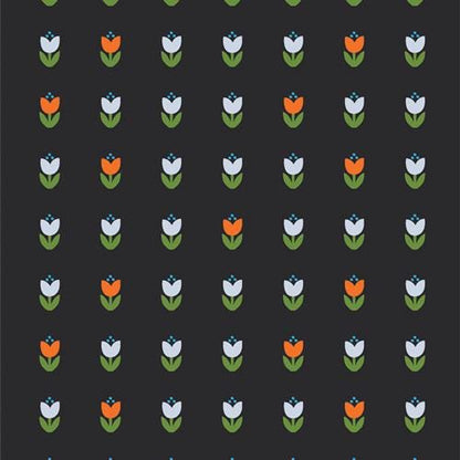 Rooted Tulips – Premium Cotton by the Yard – THE CUR8TOR - Modernista Collection by AGF Studio – Art Gallery Fabrics, Floral Print