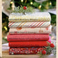 Twinkleberry Holiday Christmas Fabric Bundle – 6 Pc Half Yard, Fat Quarter, or Quarter Yard Cuts – Adventale by Katarina Roccella – AGF