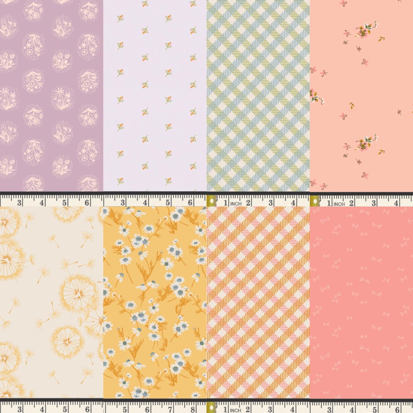 Midsummer Fat Quarter Bundle – 16 Pc Floral Cotton Fabric by Sharon Holland – Art Gallery Fabrics Quilting & Sewing Fabric