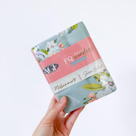 Midsummer Fat Quarter Bundle – 16 Pc Floral Cotton Fabric by Sharon Holland – Art Gallery Fabrics Quilting & Sewing Fabric
