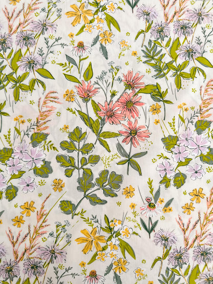Midsummer Array – Premium Cotton by the Yard – MIDSUMMER Collection by Sharon Holland – Art Gallery Fabrics, Floral Print