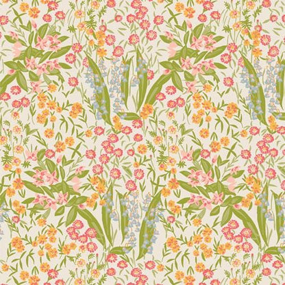 Harmony Daybreak – Premium Cotton by the Yard – MIDSUMMER Collection by Sharon Holland – Art Gallery Fabrics, Floral Print