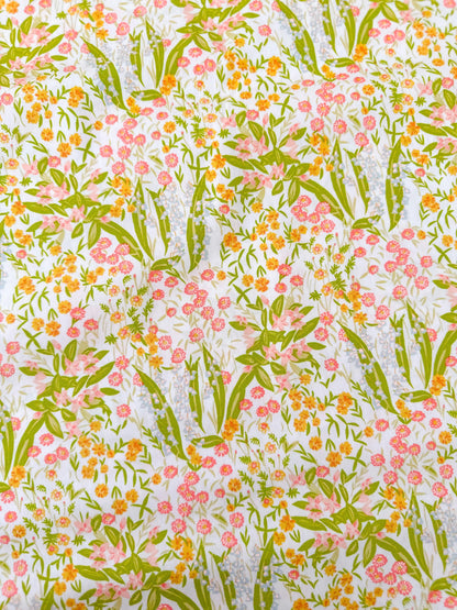Harmony Daybreak – Premium Cotton by the Yard – MIDSUMMER Collection by Sharon Holland – Art Gallery Fabrics, Floral Print