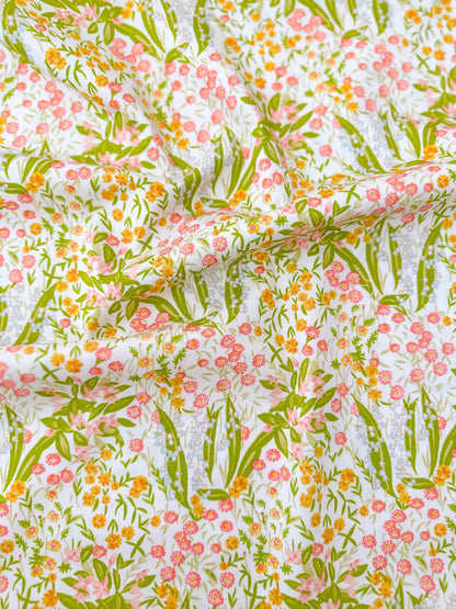 Harmony Daybreak – Premium Cotton by the Yard – MIDSUMMER Collection by Sharon Holland – Art Gallery Fabrics, Floral Print