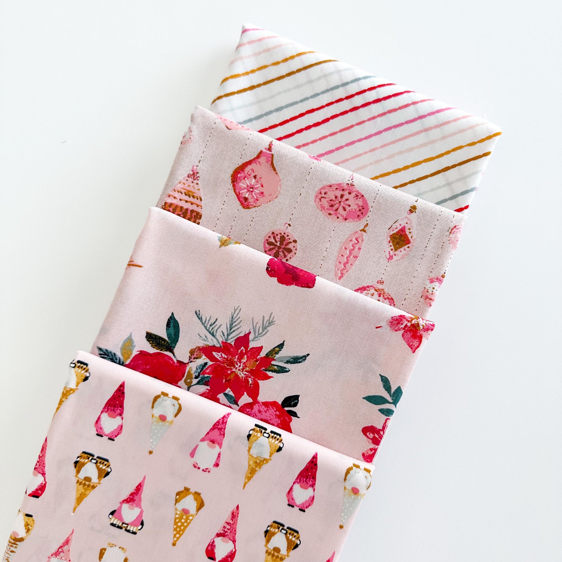 Adventale Christmas Fabric Bundle – 16 Pc Half Yard, Fat Quarter, or Quarter Yard Cuts – Holiday Quilting Cotton by Katarina Roccella – AGF