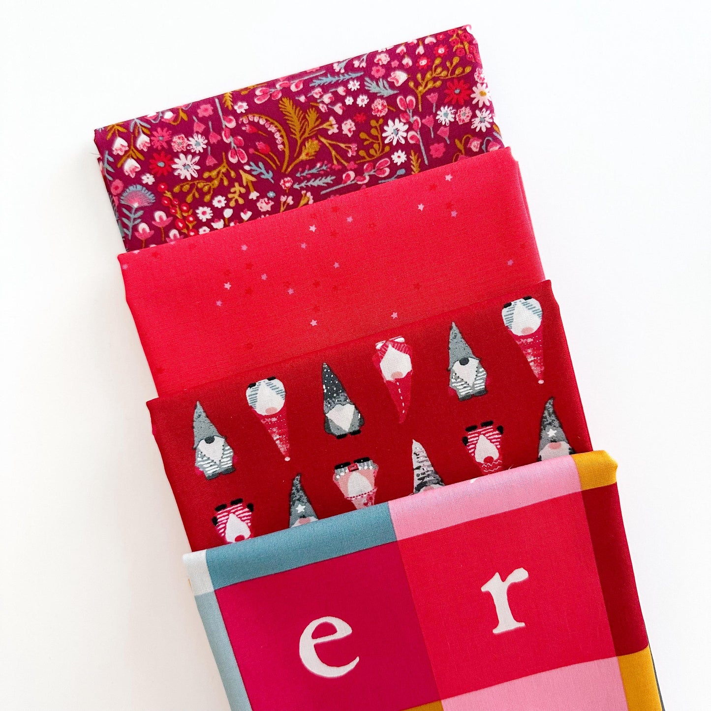 Adventale Christmas Fabric Bundle – 16 Pc Half Yard, Fat Quarter, or Quarter Yard Cuts – Holiday Quilting Cotton by Katarina Roccella – AGF