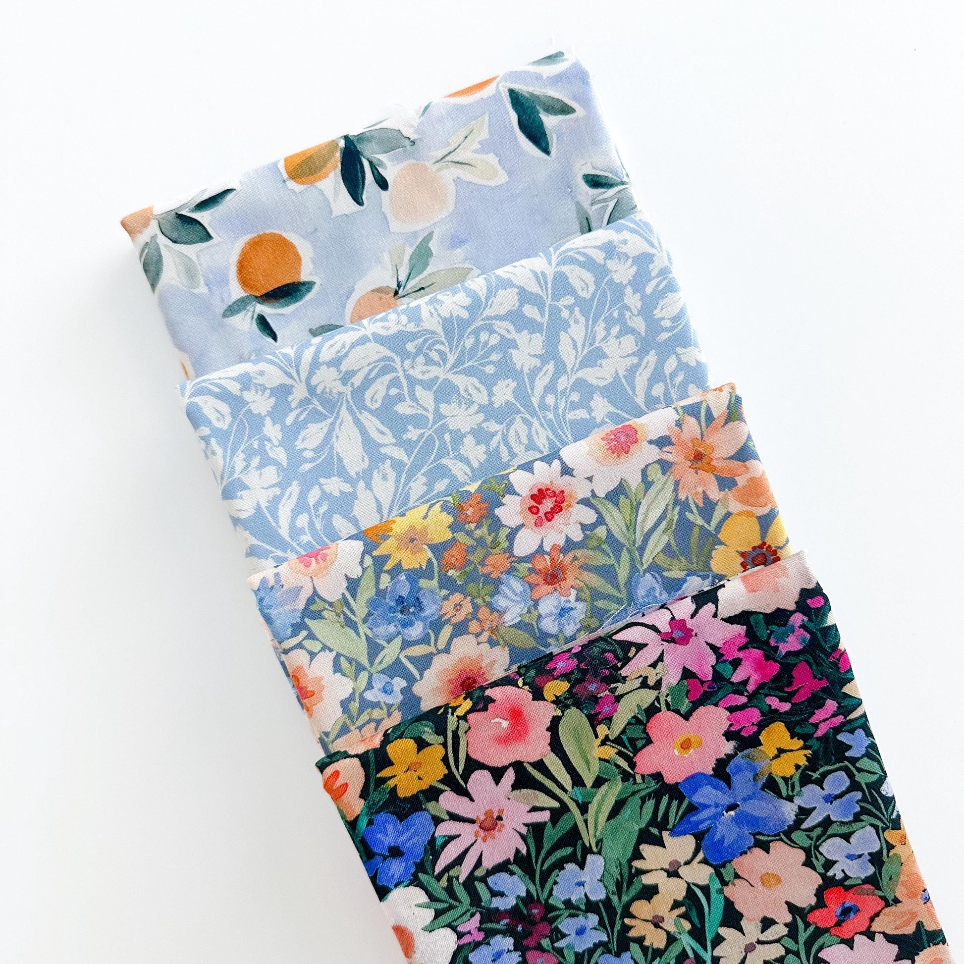 Secret Garden Fabric Bundle 13 Pc Half Yard, Quarter Yard, or Fat Quarter Cuts – Dear Stella Collection by Clara Jean