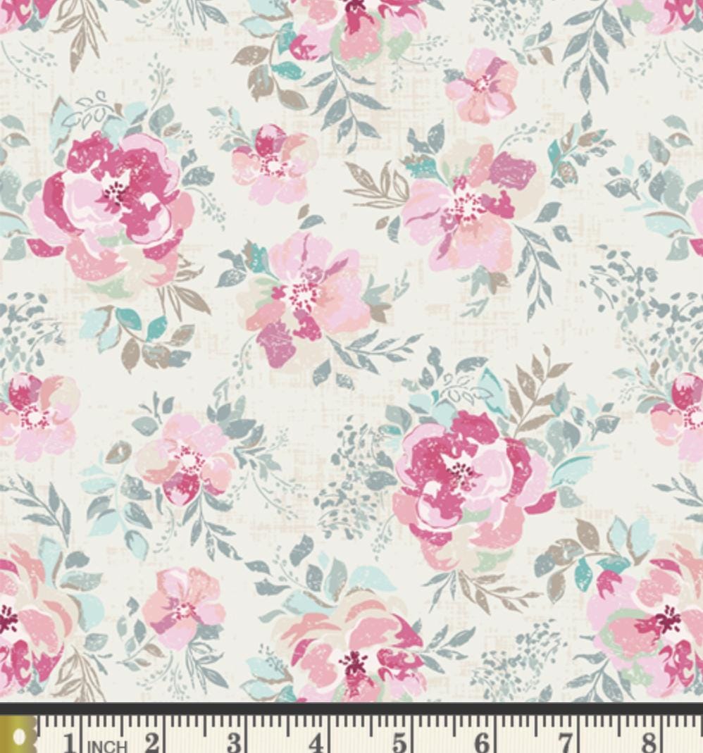 Gossamer Garden – Premium Cotton by the Yard – THE CUR8TOR - Romantica Collection by AGF Studio – Art Gallery Fabrics, Floral Print