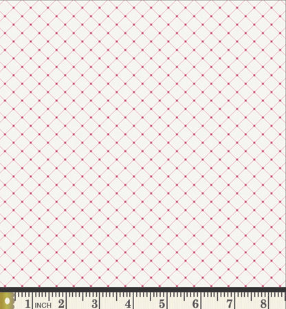 Lattice Embrace – Premium Cotton by the Yard – THE CUR8TOR - Romantica Collection by AGF Studio – Art Gallery Fabrics