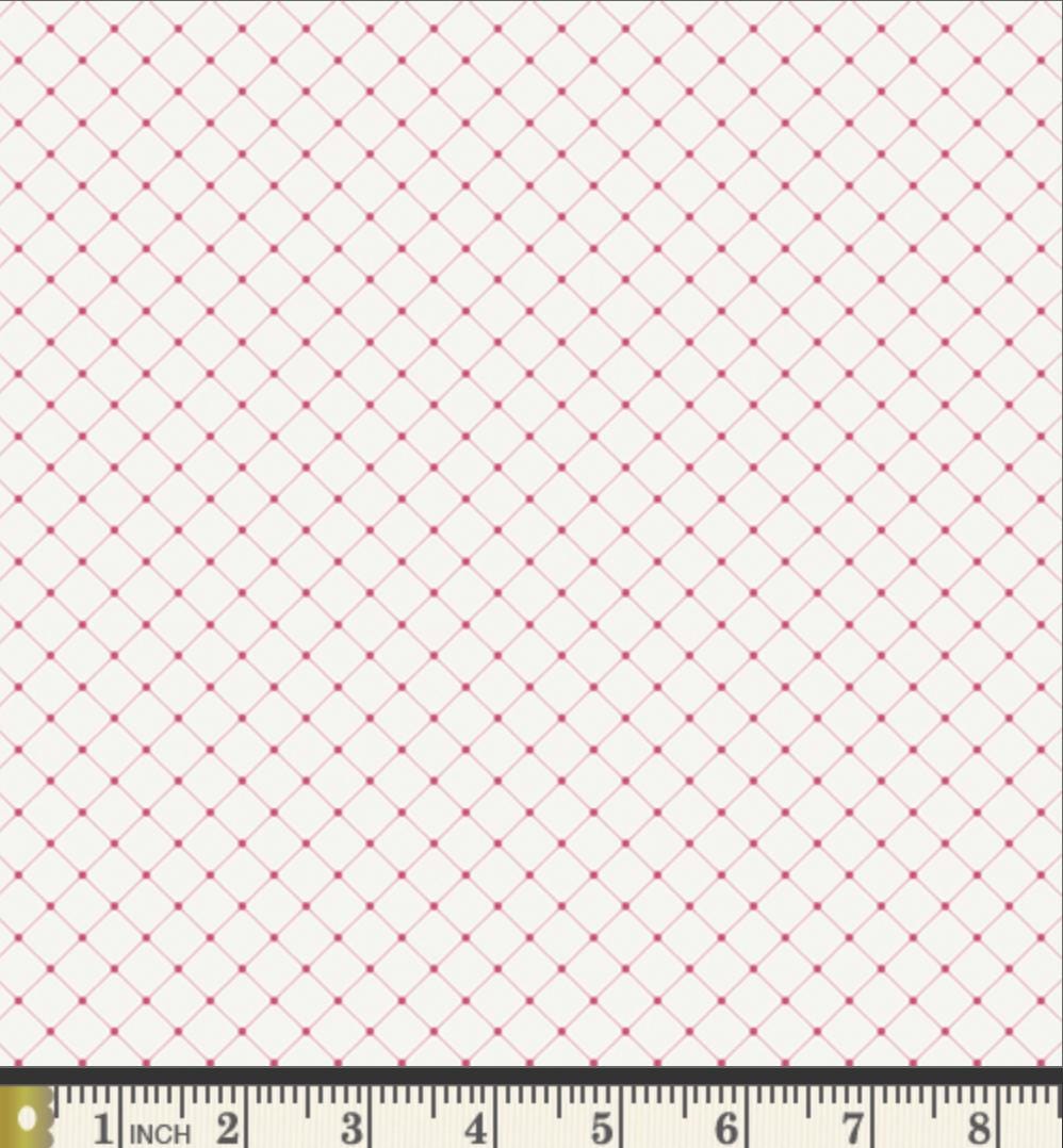 Lattice Embrace – Premium Cotton by the Yard – THE CUR8TOR - Romantica Collection by AGF Studio – Art Gallery Fabrics