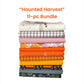 Haunted Harvest – 11pc AGF Fabric Bundle – Ghostly & Haunted Prints + Pure Solids – Fat Quarter or Half Yard Precut Cotton