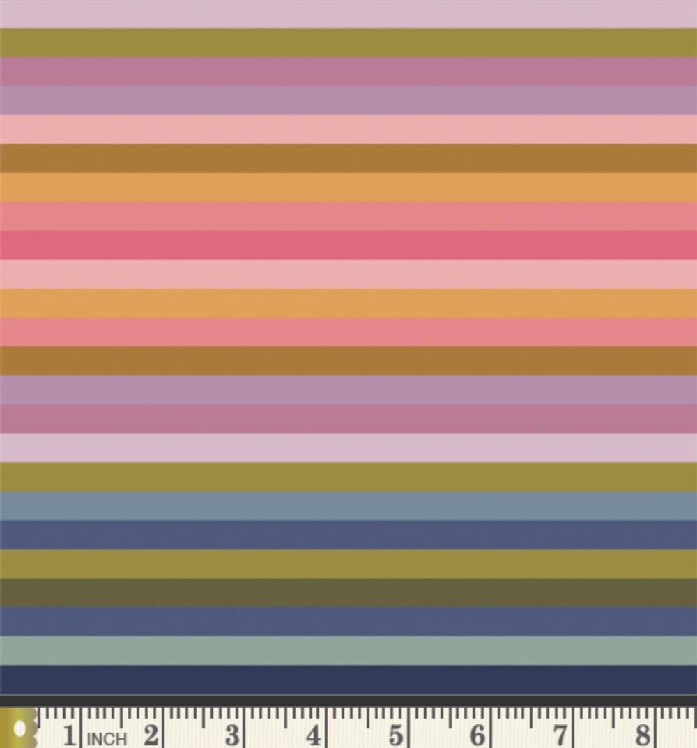 Linear Radiance In Linen Blend Fabric by Maureen Cracknell for Art Gallery Fabrics | Starling Collection | Sold by the Yard
