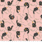 Jingle Paws – Cat & Dog Christmas in Gold Metallic Bundle – 6pc Cotton And Steel Holiday Fabrics | Fat Quarter, Quarter Yard, Half Yard Cuts