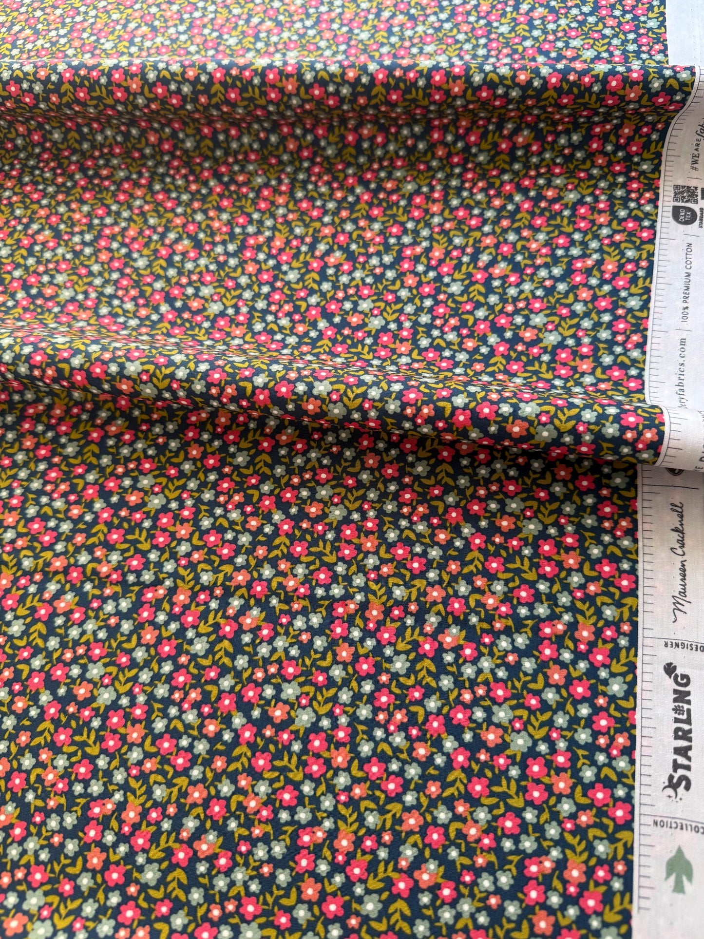 Wee Floruit – Premium Quilting Cotton by the Yard | Starling Collection by Maureen Cracknell – Art Gallery Fabrics