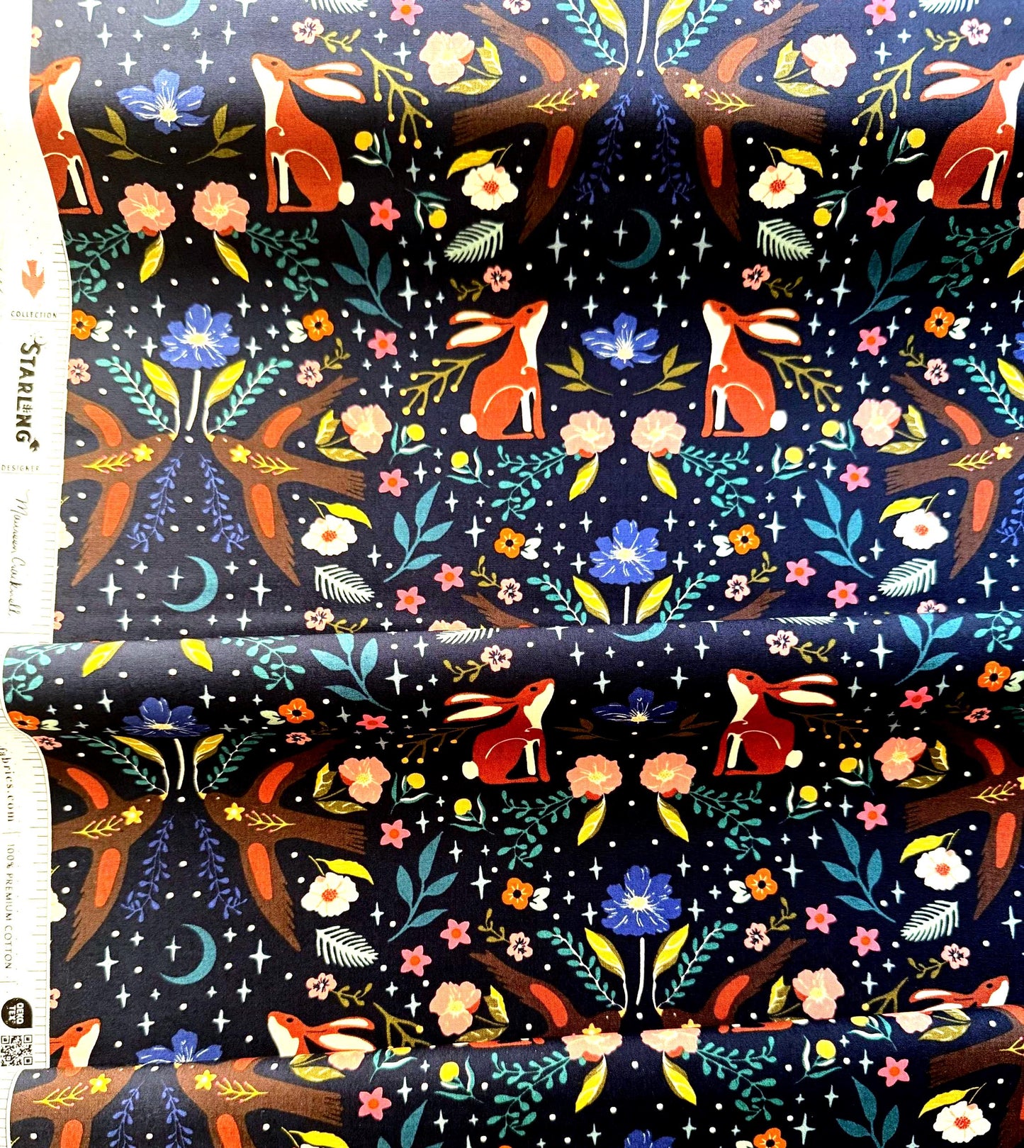 Moonlit Forest Dusk – Premium Quilting Cotton by the Yard | Starling Collection by Maureen Cracknell – Art Gallery Fabrics