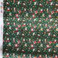 Barkmas Trees – Hunter Metallic Fabric by Dominika Godette – Merry Pawmas Collection – Christmas Cotton Fabric by the Yard