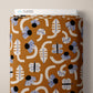 Forage, Fabric by the Yard, 100% Organic Cotton, By Leah Duncan for Cloud9 Fabrics, Fern Grove Collection, Floral Print