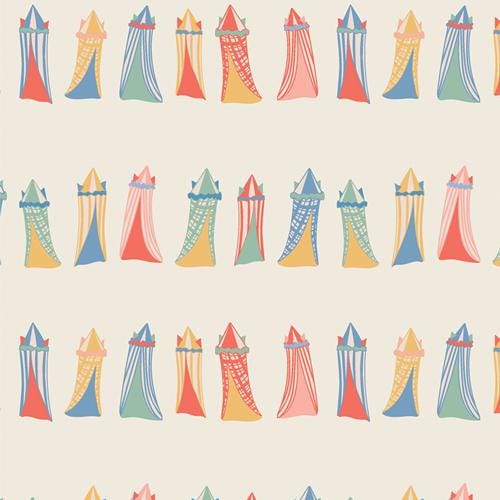 Circus Town – Premium Quilting Cotton by the Yard | Purr Parade Collection by AGF Studio | Art Gallery Fabrics