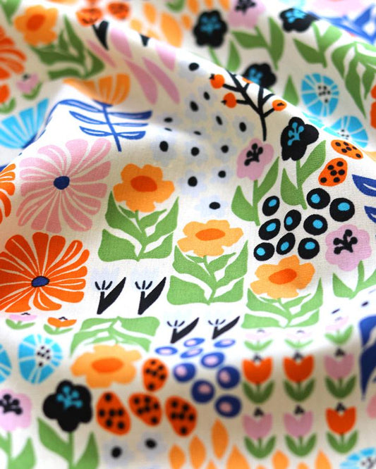 Petal Patchwork – Premium Cotton by the Yard – THE CUR8TOR - Modernista Collection by AGF Studio – Art Gallery Fabrics, Floral Print