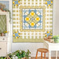Garden Gate Quilt Kit – Throw Quilt with Potted Flowers, Picket Fence & Sunflowers | Designed by Sharon Holland | Exclusively from AGF