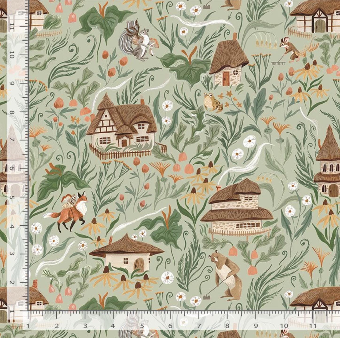 Homeland Fabric, By Rae Ritchie for Dear Stella, COUNTRY MOUSE Collection, Cotton By The Yard