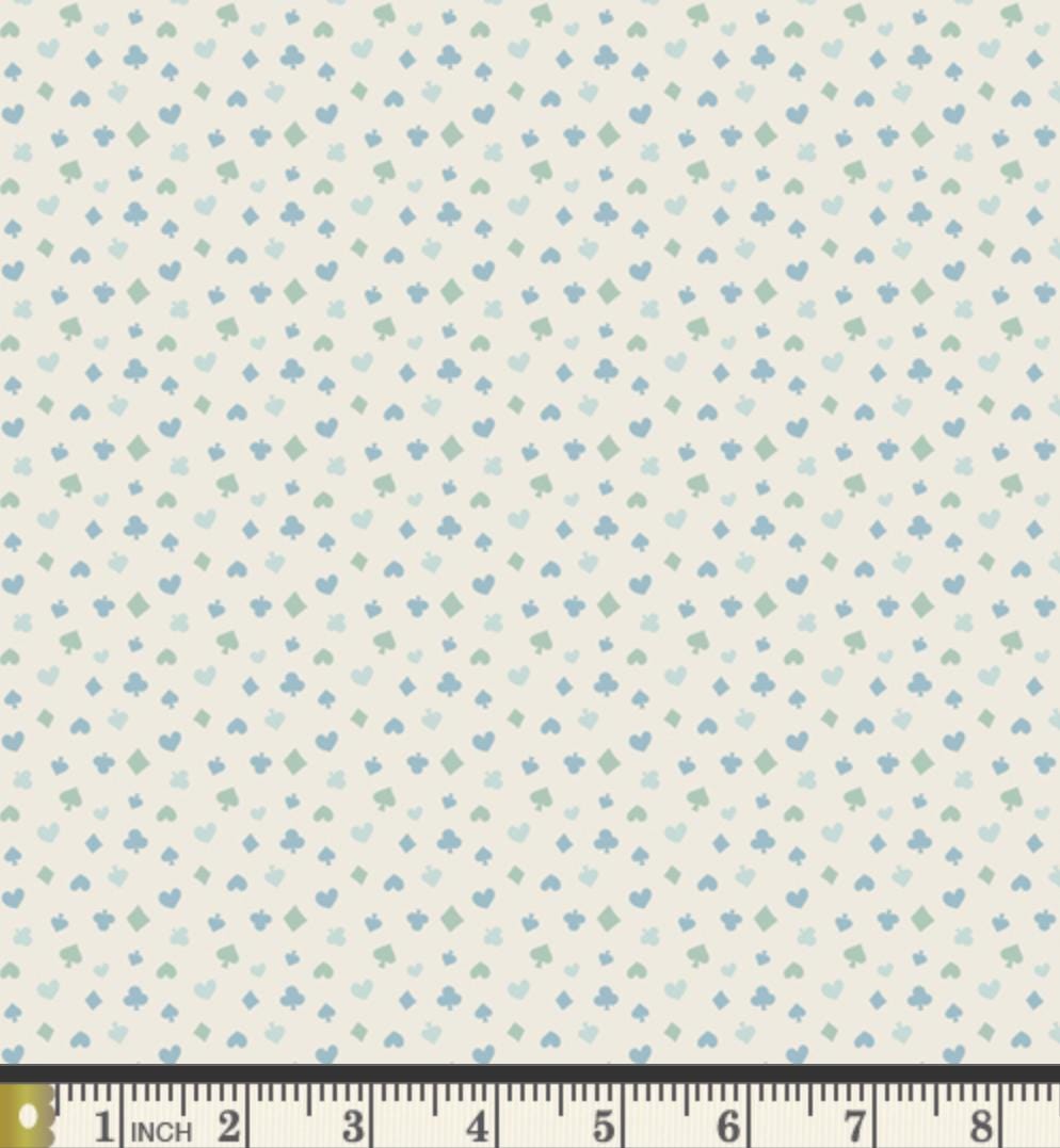 Aces of Suits – Premium Quilting Cotton by the Yard | Purr Parade Collection by AGF Studio | Art Gallery Fabrics
