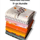 Haunted Harvest – 11pc AGF Fabric Bundle – Ghostly & Haunted Prints + Pure Solids – Fat Quarter or Half Yard Precut Cotton