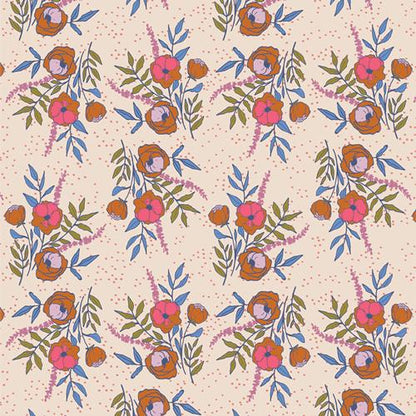 Blissfloral Dance – Premium Quilting Cotton by the Yard | Starling Collection by Maureen Cracknell – Art Gallery Fabrics