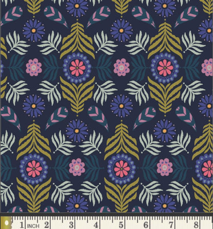 Bloom Plume – Premium Quilting Cotton by the Yard | Starling Collection by Maureen Cracknell – Art Gallery Fabrics