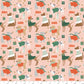 Jingle Paws – Cat & Dog Christmas in Gold Metallic Bundle – 6pc Cotton And Steel Holiday Fabrics | Fat Quarter, Quarter Yard, Half Yard Cuts